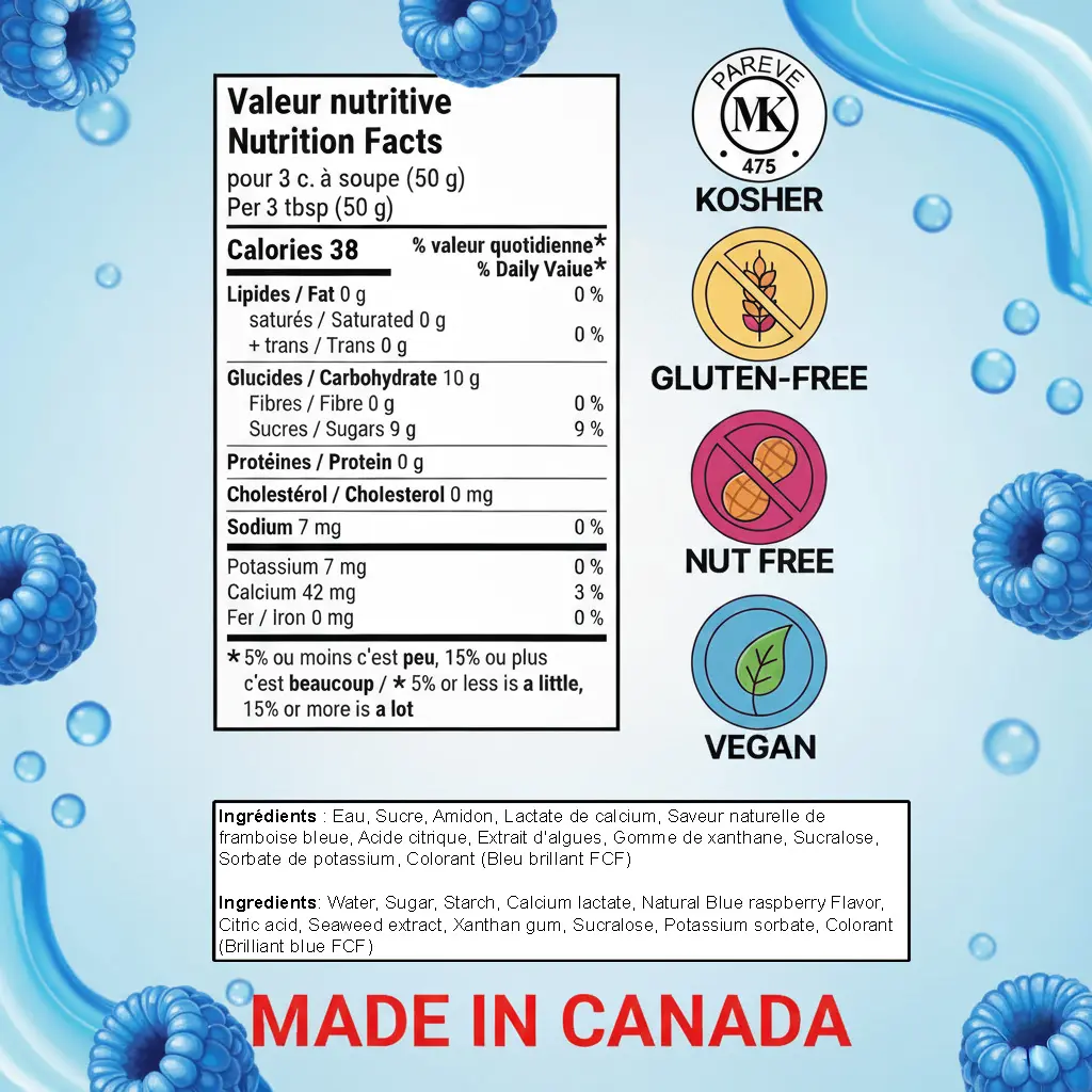 Kosher vegan nut free allergene free blue raspberry made in Canada (2).webp