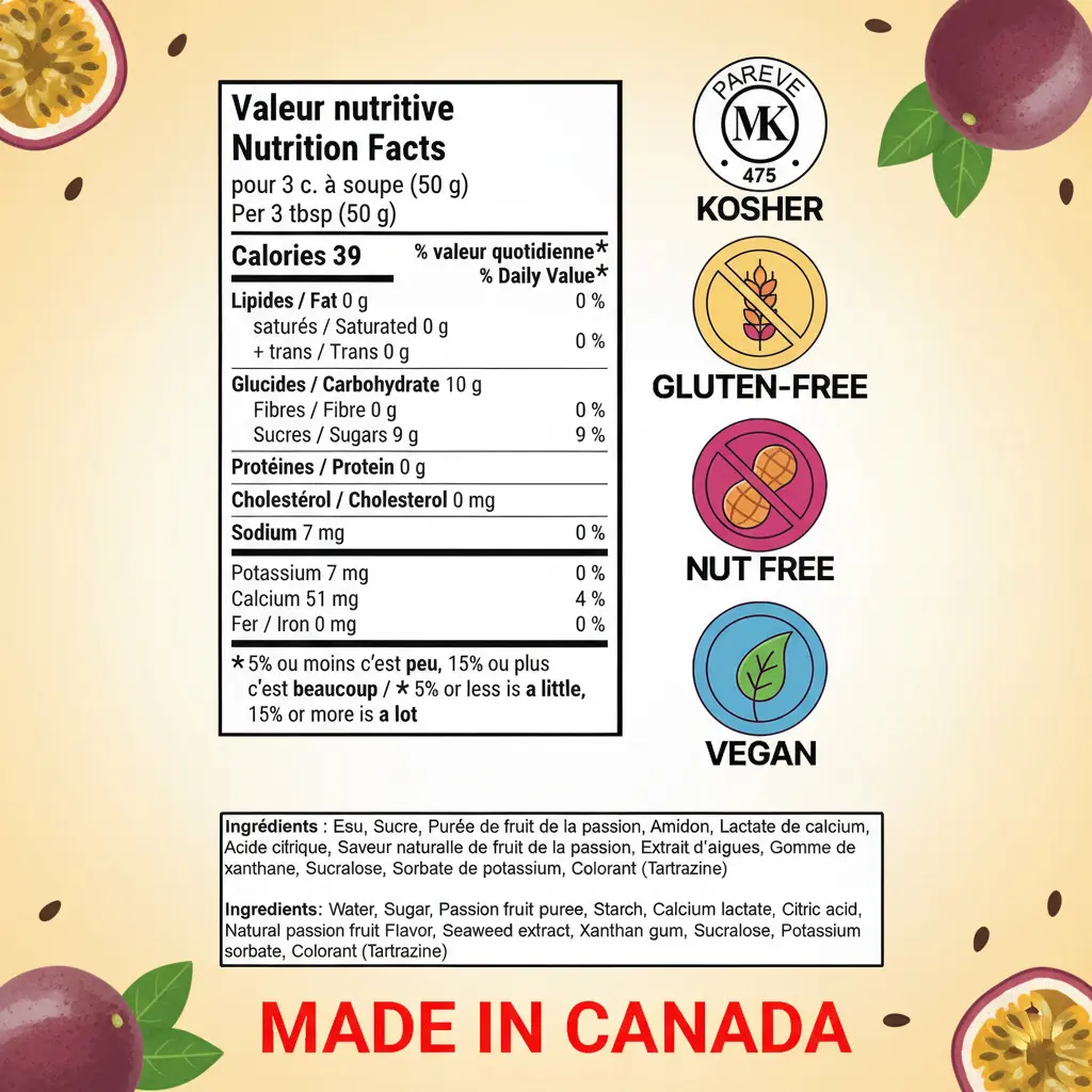 Kosher vegan nut free allergene free passion fruit made in Canada (2).webp