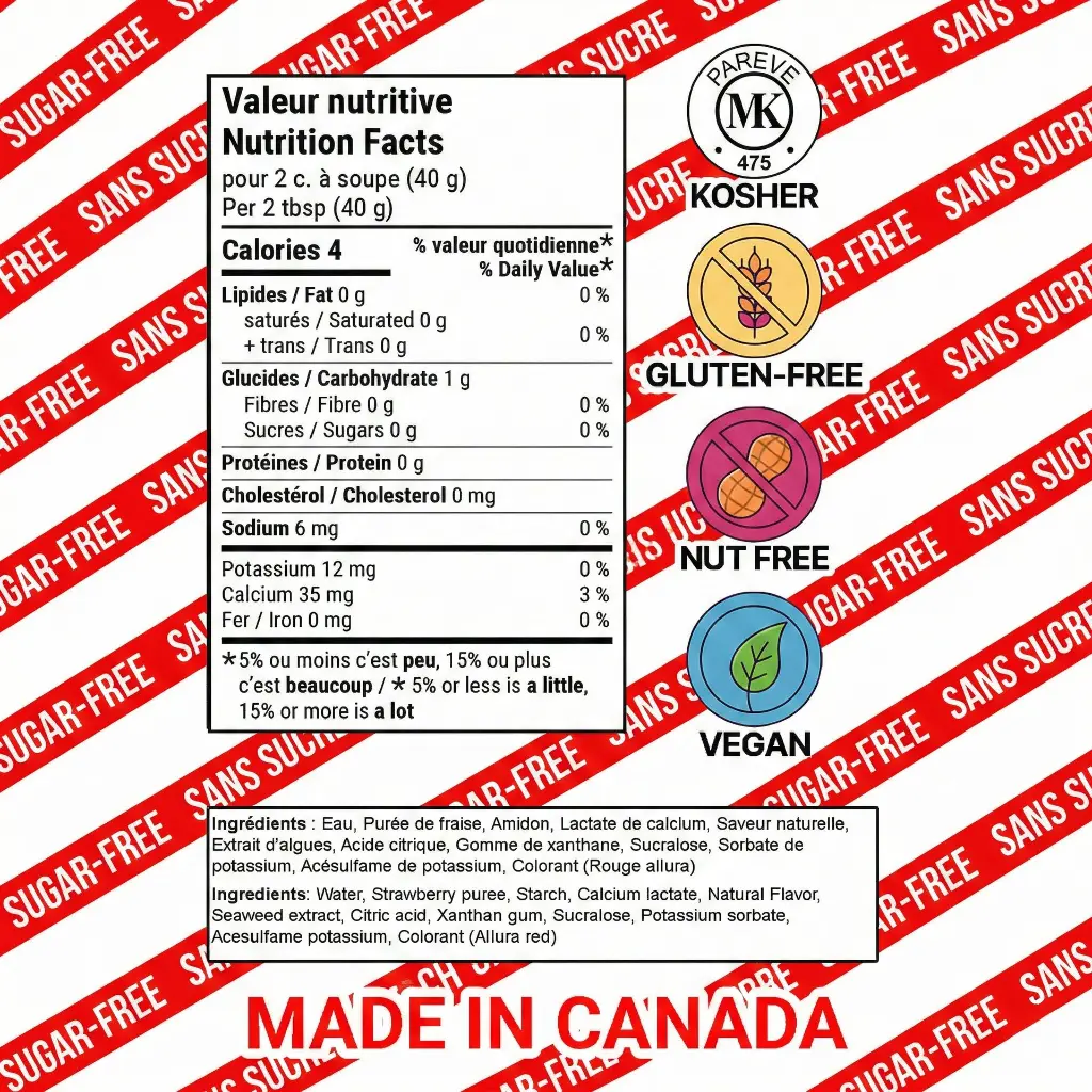 Kosher vegan nut free allergene free sugar-free strawberry made in Canada (2).webp