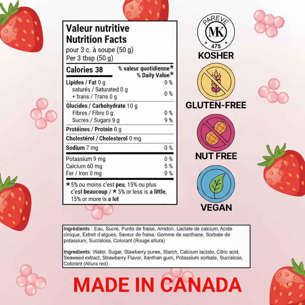 Kosher vegan nut free allergene free strawberry made in Canada (2).webp