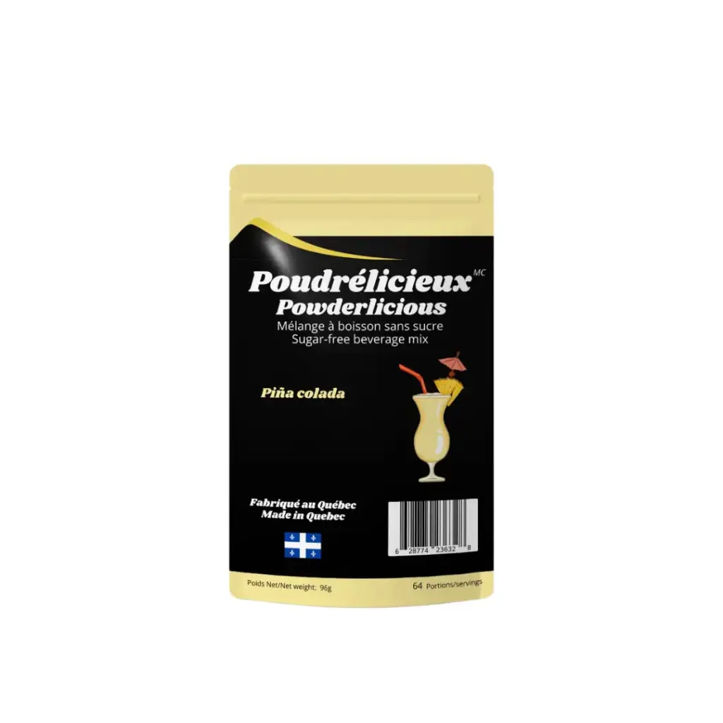 Mélange à boisson sans sucre - Pina Colada 96 g