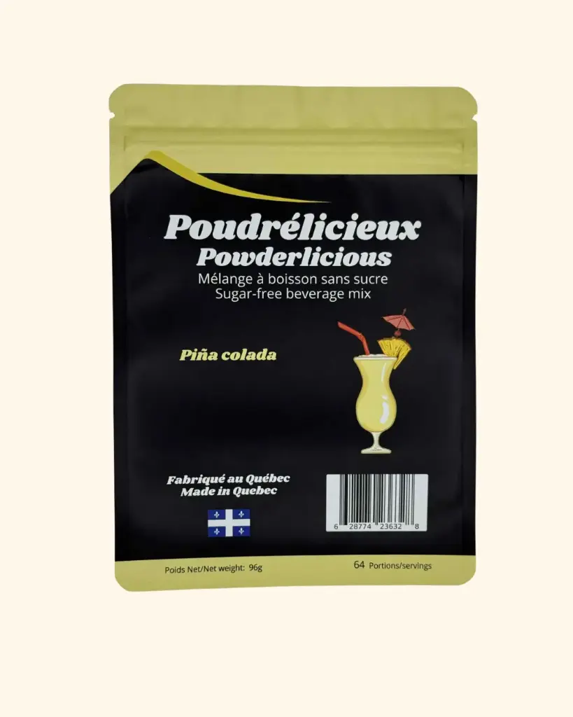 Mélange à boisson sans sucre - Pina Colada 96g