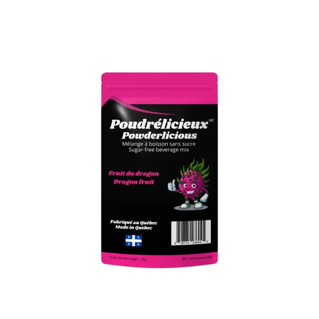 Powder drink mix w/o sugar - Dragon fruit 96 g  