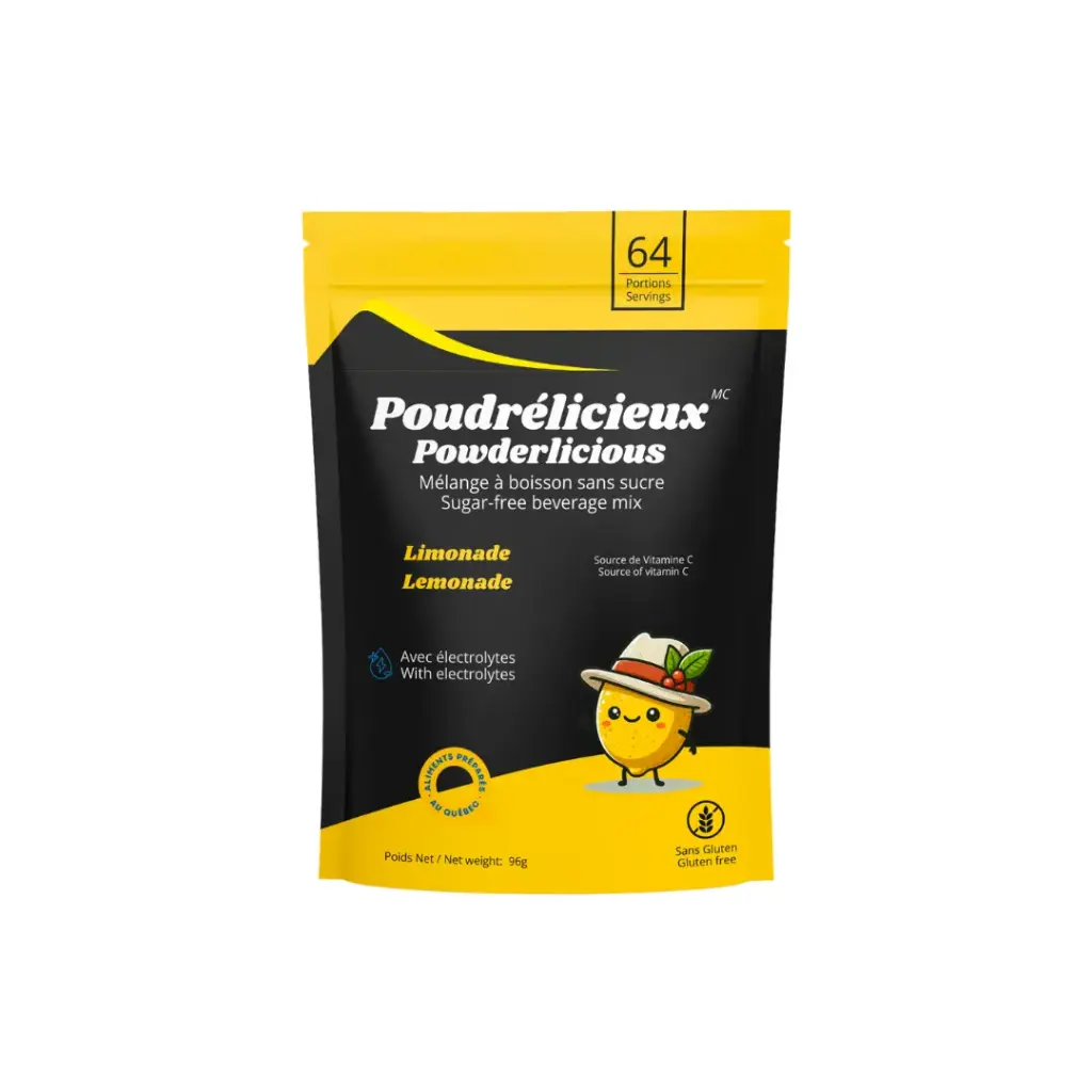 Powder drink mix w/o sugar - Limonade 96 g    
