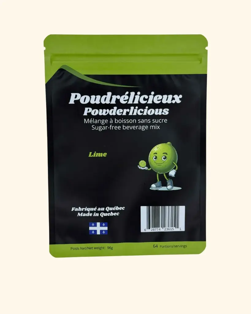 Mélange à boisson sans sucre - Lime 96 g  