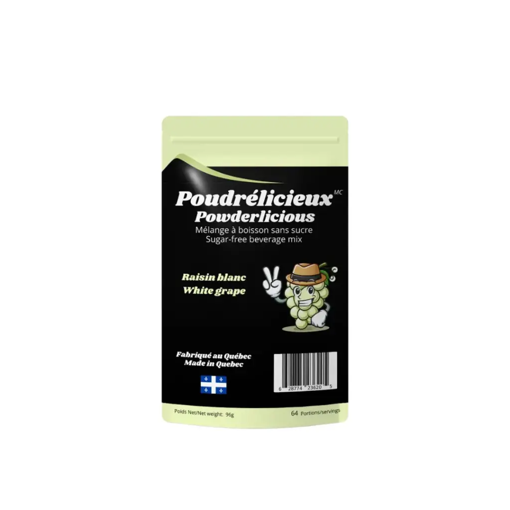 Powder drink mix w/o sugar - White grape 96 g  