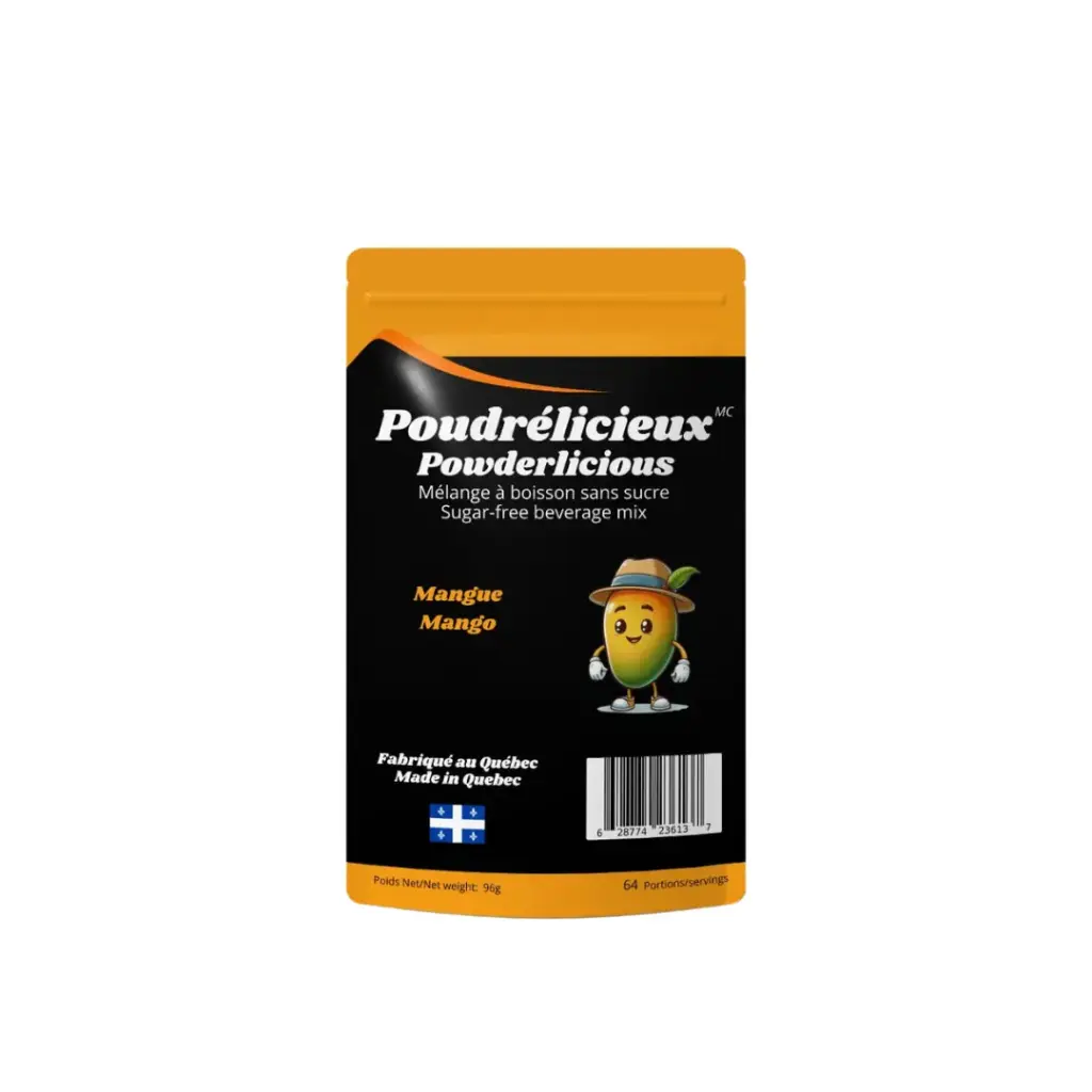 Powder drink mix w/o sugar - Mango 96 g
