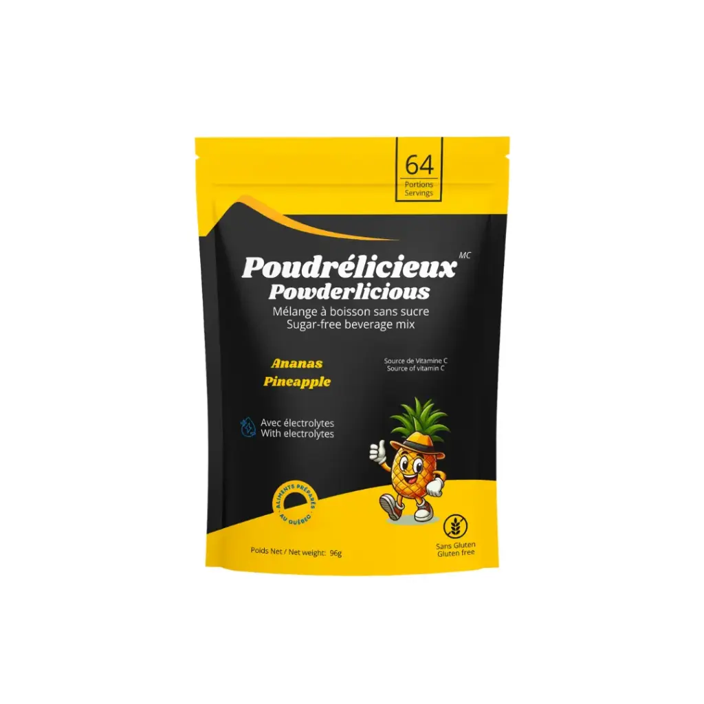 Mélange à boisson sans sucre - Ananas 96 g