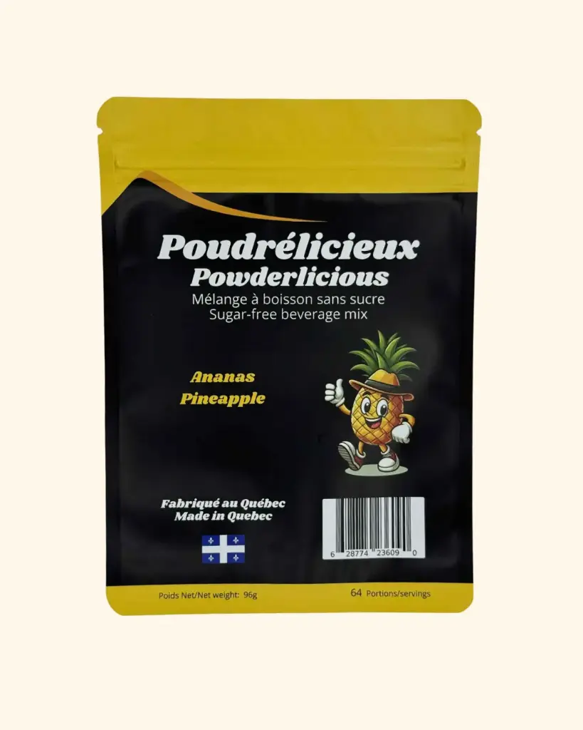 Mélange à boisson sans sucre - Ananas 96 g