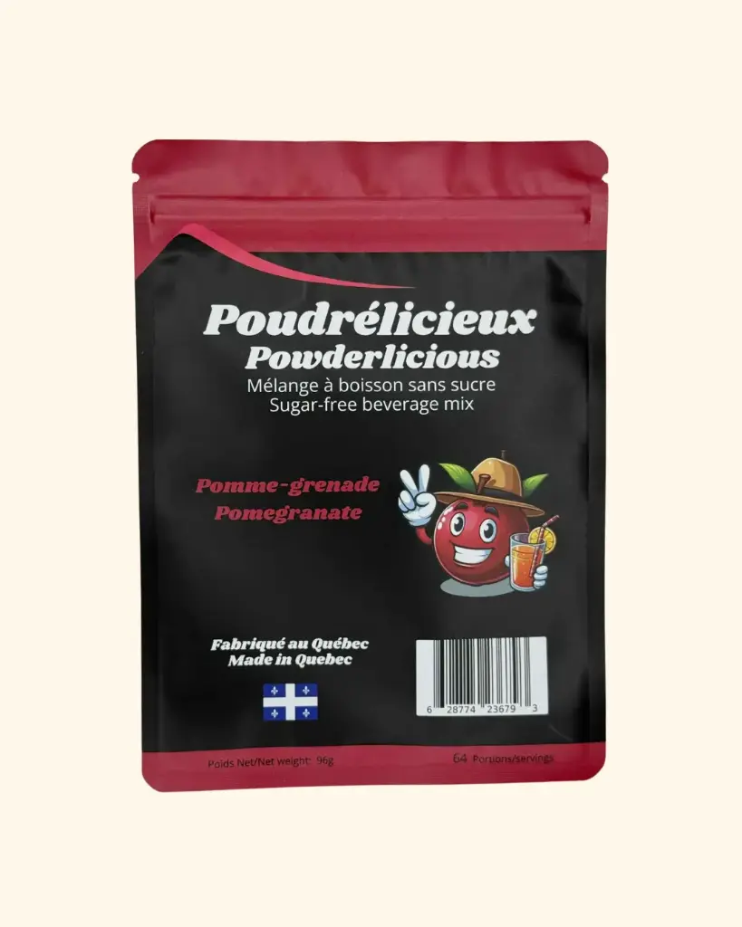 Mélange à boisson sans sucre - Pomme grenade 96 g