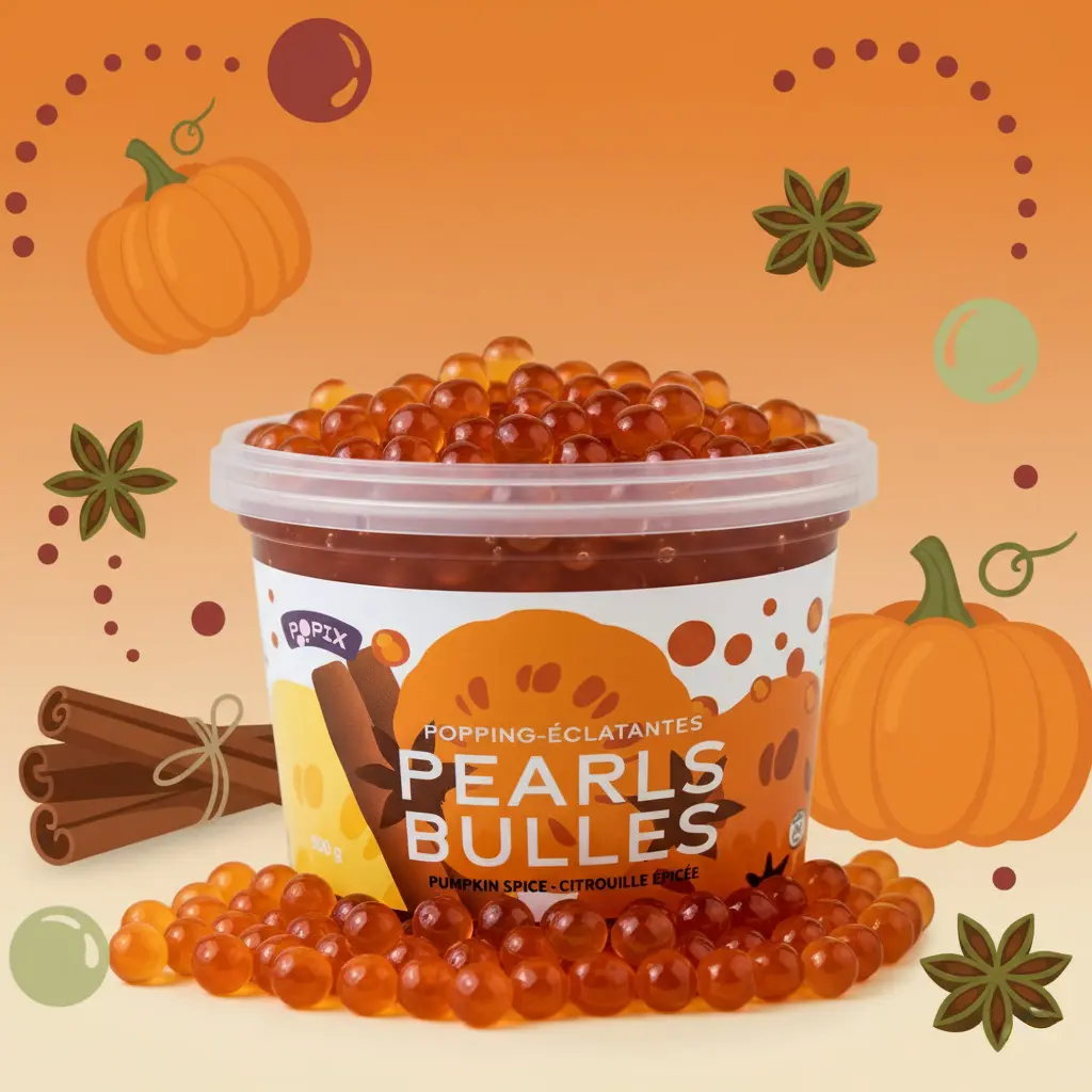 Bulles éclatantes Popix - Citrouille epicée 500 g