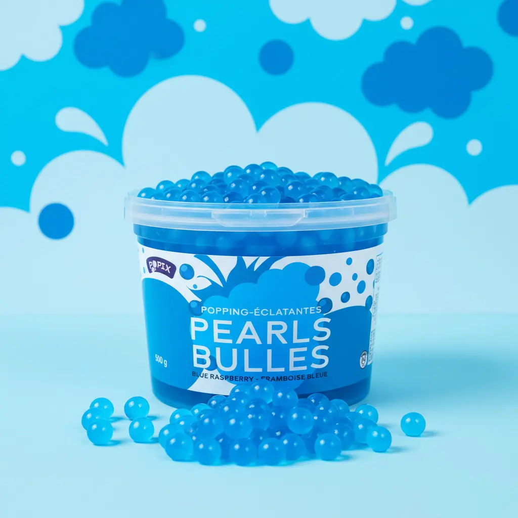 Popix Popping pearls - Blue Raspberry 500 g