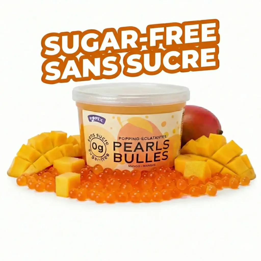 Popix Popping pearls 0 sugar - Mango 500 g