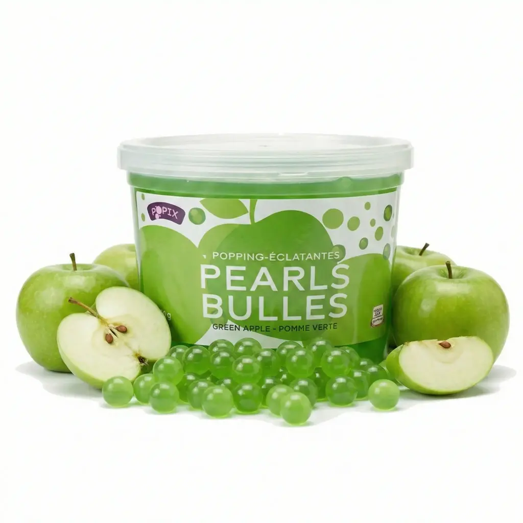 Bulles éclatantes Popix - Pomme verte 500 g