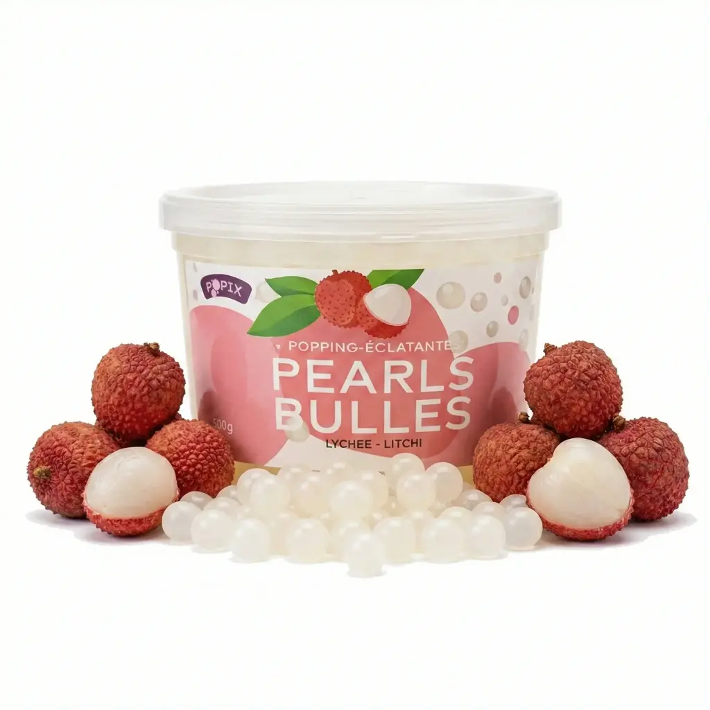 Popix Popping pearls - Lychee 500 g