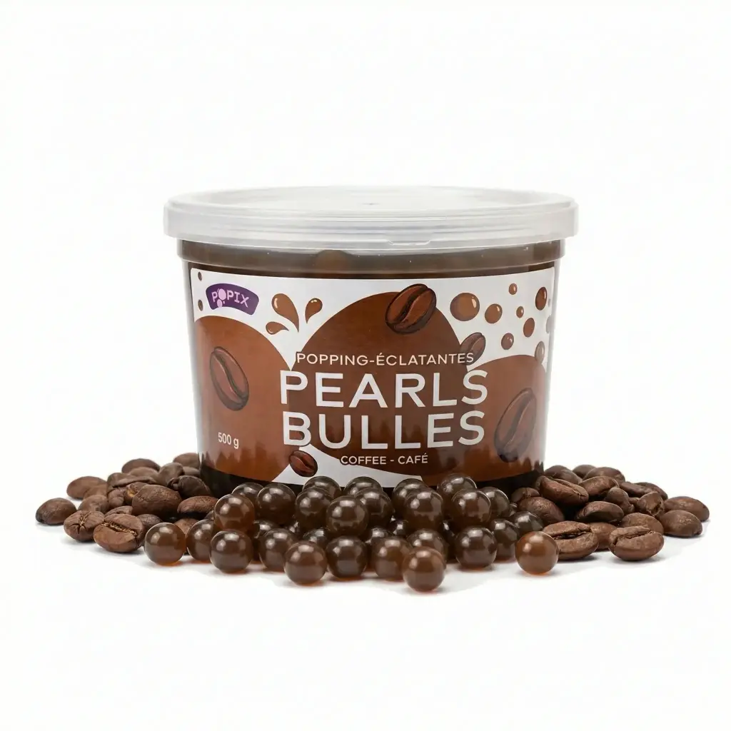 Bulles éclatantes Popix - Café 500 g