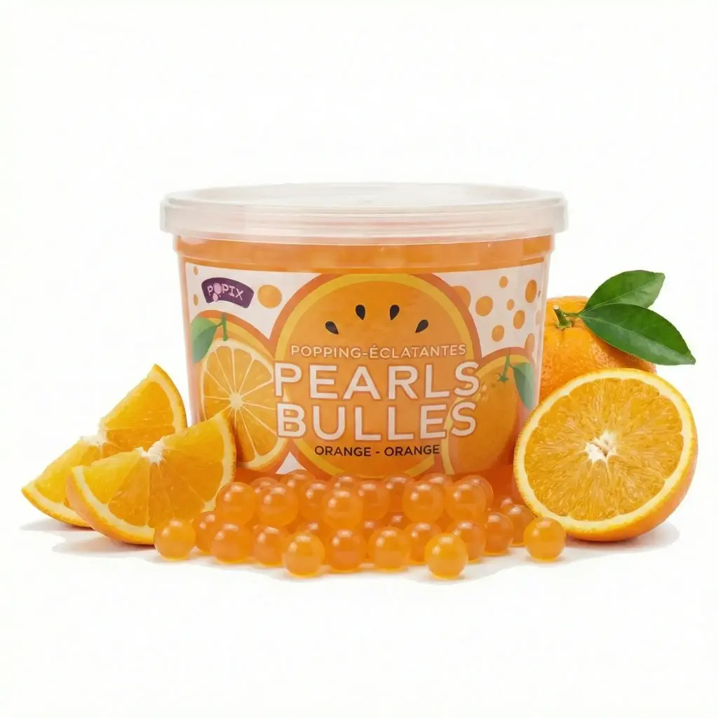 Bulles éclatantes Popix - Orange 500 g