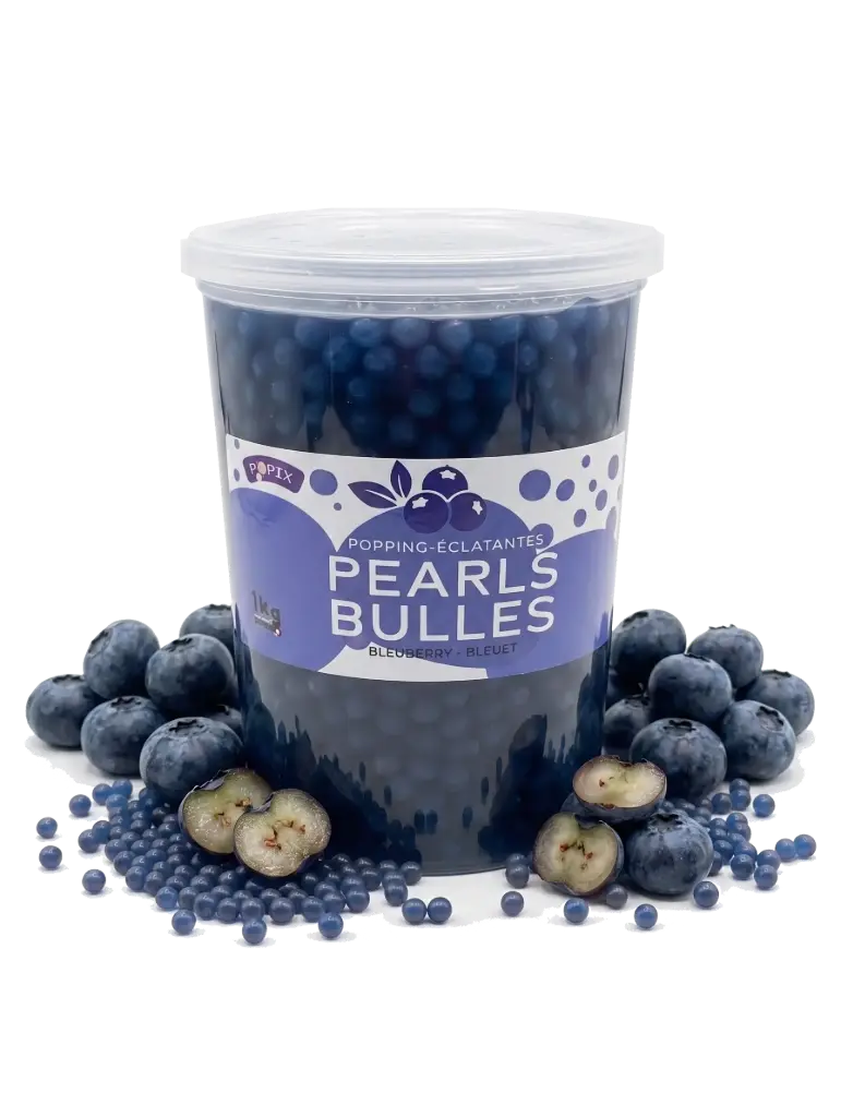 Popix Popping MINI Pearls - Blueberry 1000 g