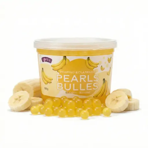 Bulles éclatantes Popix - Banane 500 g