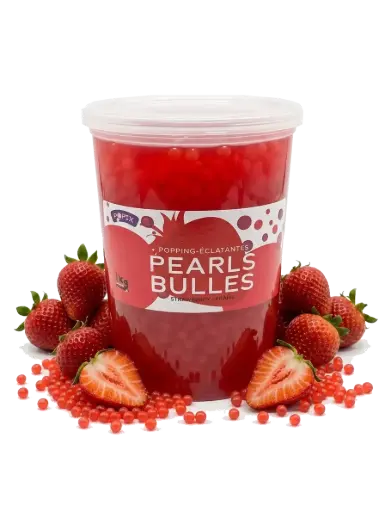Popix Popping MINI Pearls - Strawberry 1000 g
