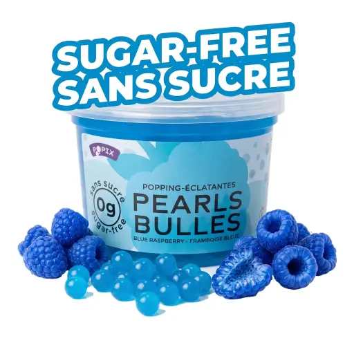 Popix Popping pearls 0 sugar - Blue Raspberry 500 g