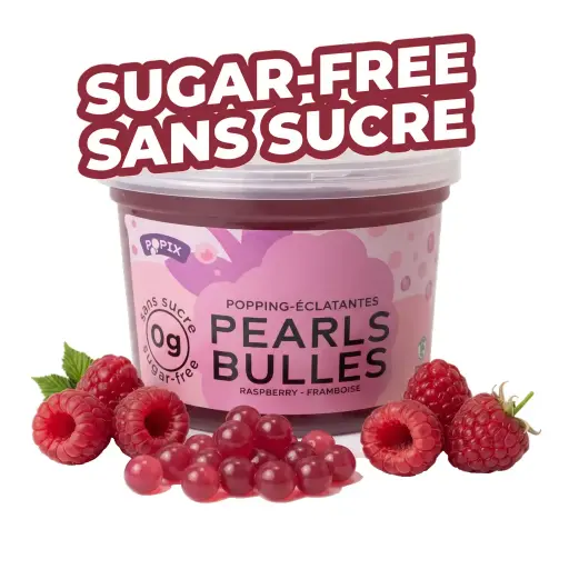 Popix Popping pearls 0 sugar - Raspberry 500 g