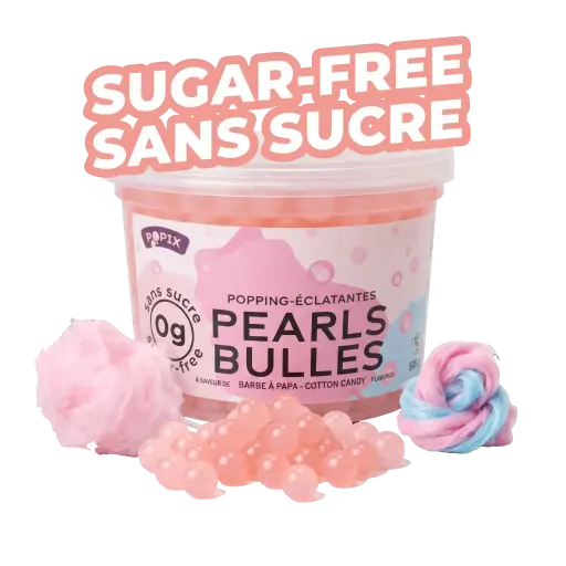Popix Popping pearls 0 sugar - Cotton Candy 500 g