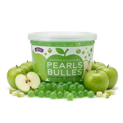 Bulles éclatantes Popix - Pomme verte 500 g