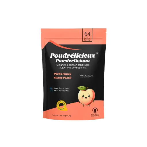 Powder drink mix w/o sugar- Fuzzy peach 96 g   