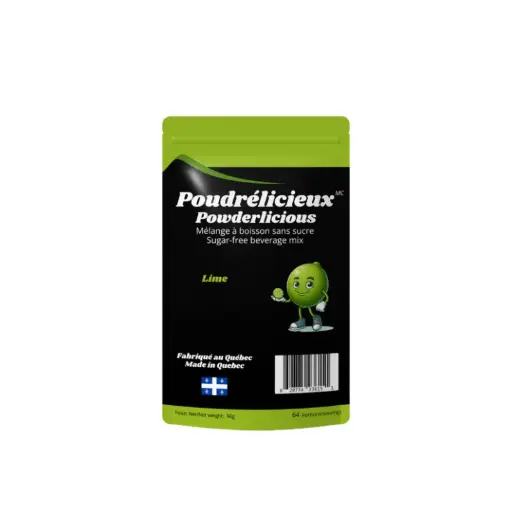 Powder drink mix w/o sugar - Lime 96 g  