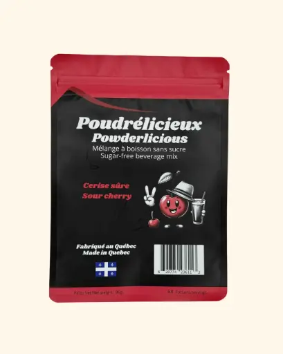 Mélange à boisson sans sucre - Cerise sûre 96 g 