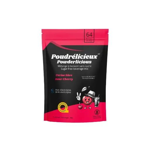 Powder drink mix w/o sugar - Sour cherry 96 g 