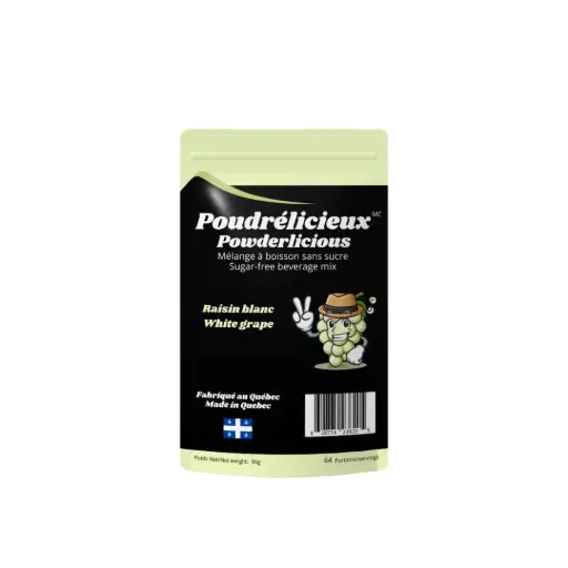 Powder drink mix w/o sugar - White grape 96 g  