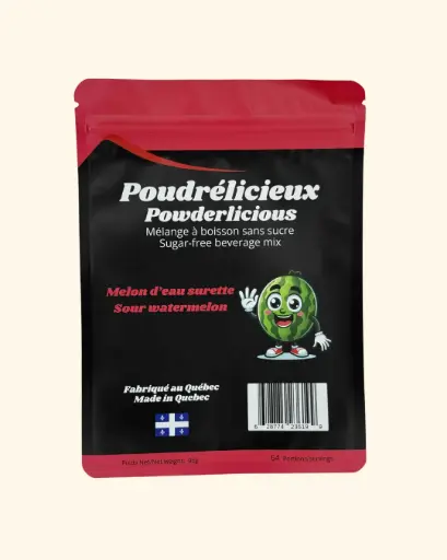 Powder drink mix w/o sugar - Sour watermelon 96 g