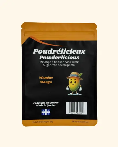 Mélange à boisson sans sucre - Mangue 96 g