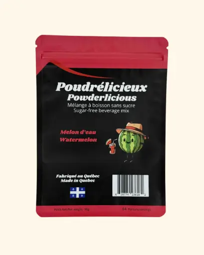 Mélange à boisson sans sucre - Melon d'eau 96g 