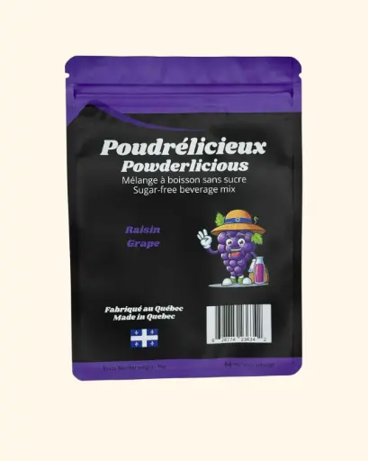 Powder drink mix w/o sugar - Grape  96 g 