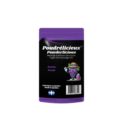 Powder drink mix w/o sugar - Grape 96 g 