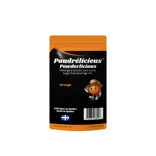 Powder drink mix w/o sugar - Orange 96 g