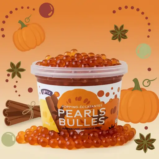 Bulles éclatantes Popix - Citrouille epicée 500 g