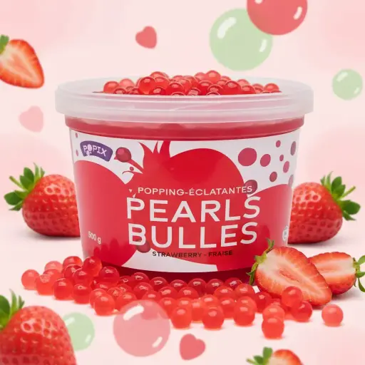 Popix Popping pearls - Strawberry 500 g 