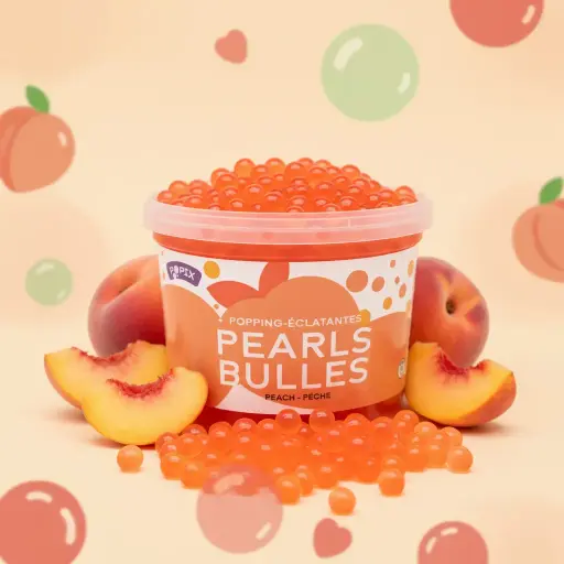 Popix Popping pearls - Peach 500 g
