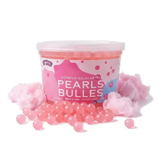 Bulles éclatantes Popix - Barbe a papa 500 g